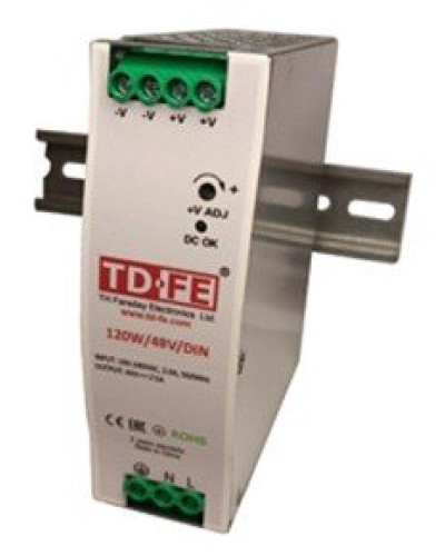 120W/48V/DIN. Блок питания. FARADAY в Томске