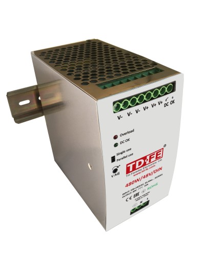 480W/48V/DIN. Блок питания. FARADAY в Томске