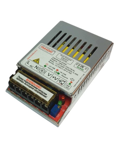 18W/12-24V/78AL. Импульсный блок питания. FARADAY в Томске