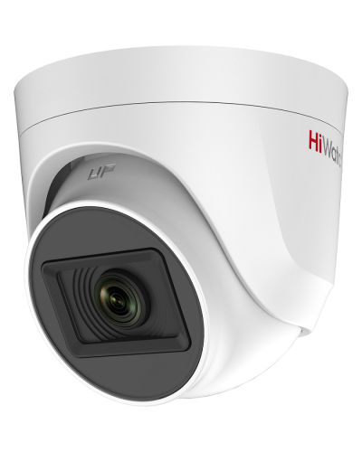 HDC-T020-P(B)(2.8mm). Бюджетная видеокамера мультиформатная купольная. HiWatch Ecoline в Томске