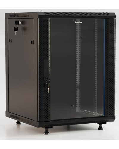 TWB-FC-1245-GP-RAL9004. Шкаф телекоммуникационный 19 настенный 12U. Hyperline в Томске