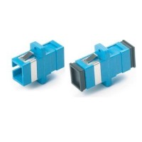 FA-P11Z-SC/SC-N/BK-BL. Оптический проходной адаптер. Hyperline