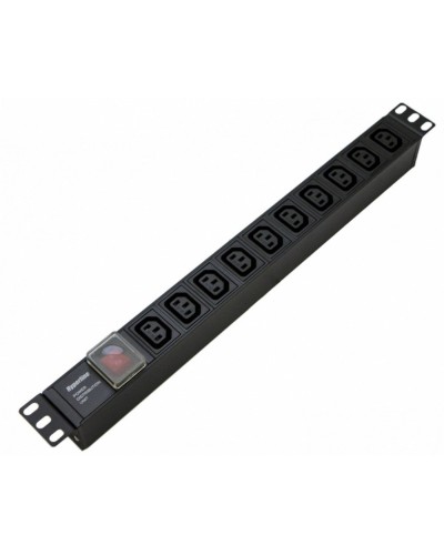 SHE19-10IEC-S-IEC. Блок розеток 19. Hyperline в Томске