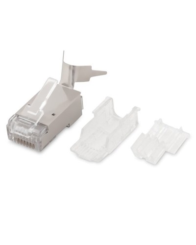 PLUG-8P8C-UV-C6A-SH-50 (50 шт). Разъем RJ-45. Hyperline в Томске