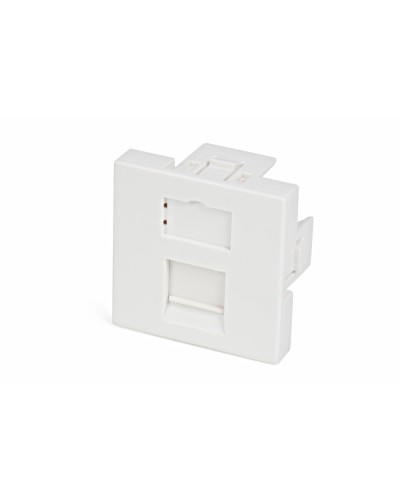 SIP2-1K-M45-45. Вставка 45х45 для 1 модуля формата Keystone Jack, со шторкой. Hyperline в Томске