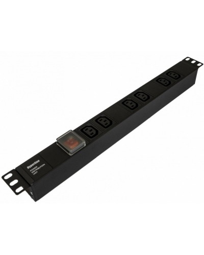 SHE19-6IEC-S-IEC. Блок розеток 19. Hyperline в Томске