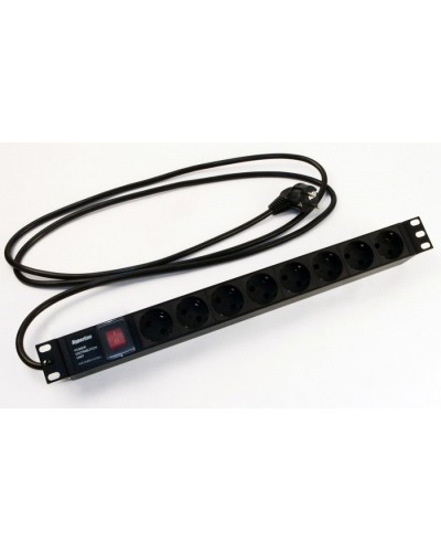 SHE19-8SH-S-2.5EU. Блок розеток 19. Hyperline в Томске
