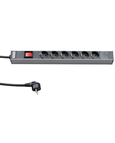 SHE19-6SH-S-2.5EU. Блок розеток 19. Hyperline в Томске
