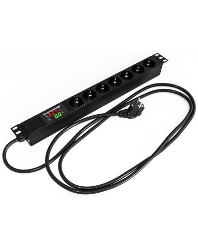 SHE19-7SH-AV-2.5EU. Блок розеток 19. Hyperline в Томске