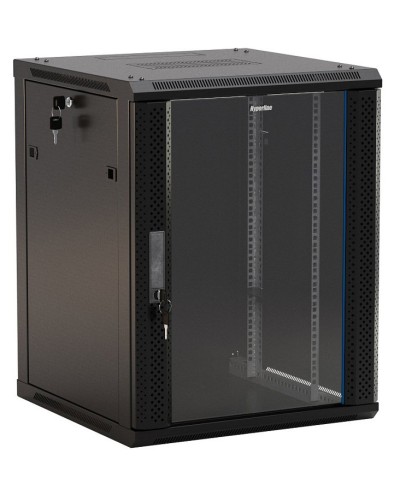 TWB-1266-GP-RAL9004. Шкаф телекоммуникационный 19 настенный 12U. Hyperline в Томске