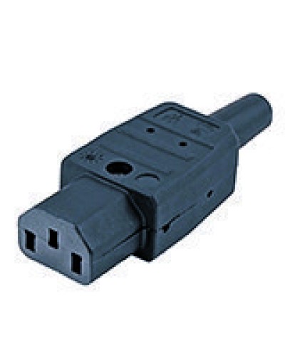 CON-IEC320C13. Разъем IEC. Hyperline в Томске