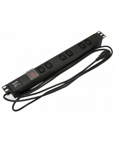SHE19-6IEC-S-2.5IEC. Блок розеток 19. Hyperline в Томске
