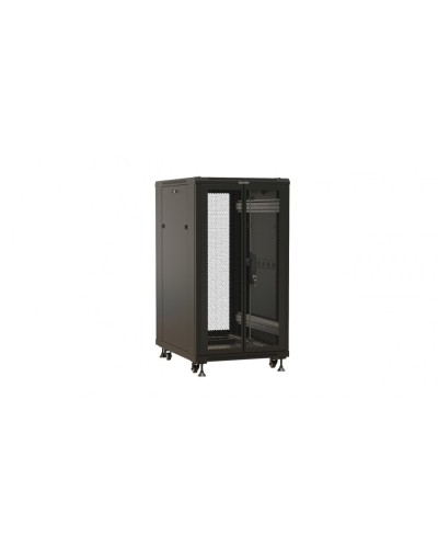 TTBR-2766-DD-RAL9004. Шкаф телекоммуникационный 19 напольный 27U. Hyperline в Томске