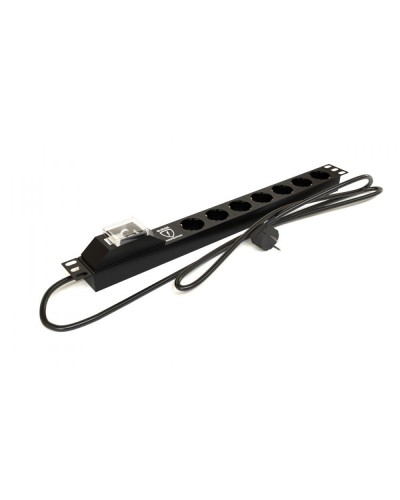 SHE19-7SH-BF-2.5EU. Блок розеток 19. Hyperline в Томске