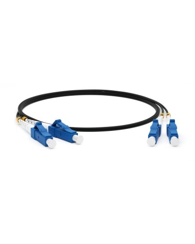 FC-D2-9-LC/UR-LC/UR-H-25M-LSZH-BK. Патч-корд волоконно-оптический одномодовый. Hyperline в Томске