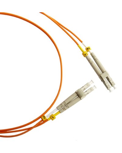 FC-D2-50-LC/PR-LC/PR-H-1M-LSZH-OR. Патч-корд волоконно-оптический LC-LC. Hyperline в Томске