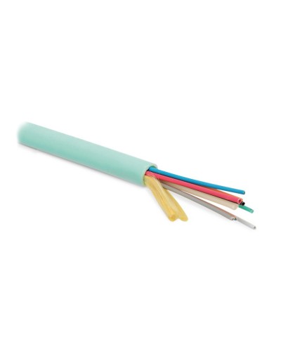FO-MB-IN-503-24-LSZH-AQ. Кабель волоконно-оптический многомодовый. Hyperline в Томске