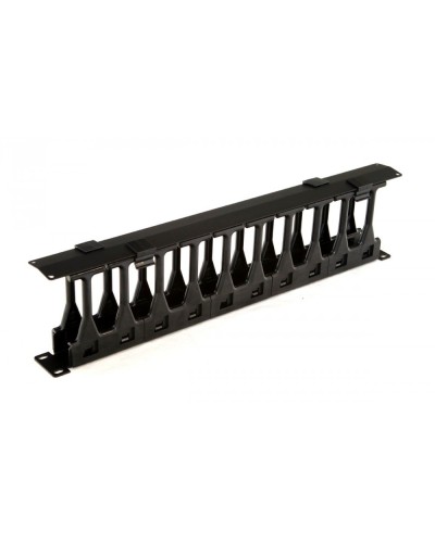 CMF-1U-FPL106-MCOV-RAL9005. Кабельный организатор 19. Hyperline в Томске