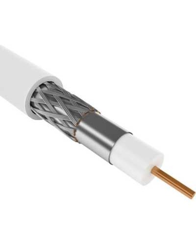 GENERICA RG6 CCS 75Ом FPE PVC белый (CC1-R6F1-111-300-G). Кабель коаксиальный омедненный. IEK в Томске
