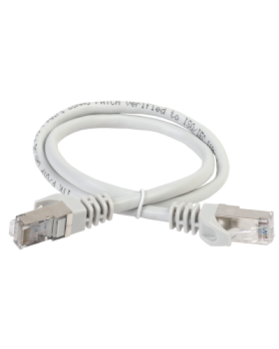 GENERICA Патч-корд кат. 5Е FTP 0,5м серый (PC01-C5EF-05M-G). Патч-корд медный. IEK в Томске