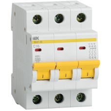 ВА47-29 3P C 25А 4,5кА KARAT (MVA20-3-025-C). Автоматический выключатель. IEK