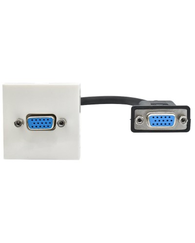 Розетка VGA M/M PRIMER РКМ-10-20-П белый IEK(PR-KK40D-RV-0-1-K01). Розетка. IEK в Томске
