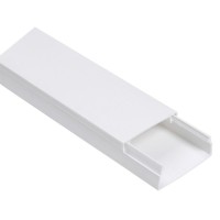 Короб 80х60 ECOLINE (CKK11-080-060-1-K01-008). Кабель-канал с двойным замком. IEK