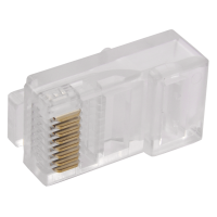 GENERICA Разъём RJ-45 UTP для кабеля кат. 5Е (20 шт) (CS3-1C5EU-G). Разъем RJ-45. IEK