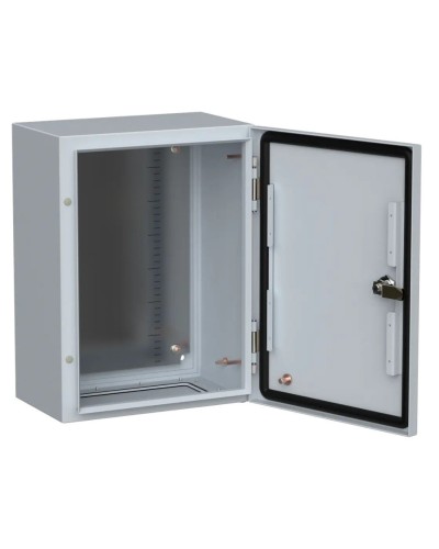 ЩМП-40.30.20 УХЛ1 IP66 400x300x200 TITAN 5 (TI5-10-N-040-030-020-66). Шкаф металлический с монтажной платой. IEK в Томске