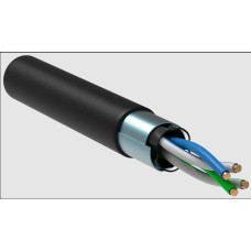 GENERICA F/UTP 5E 24AWG 2PR LDPE 1м черный 305м (BC3-C5E02-339-305-R-G). Кабель «витая пара» (LAN) для структурированных систем связи. IEK