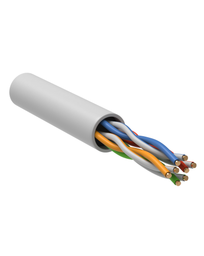 GENERICA U/UTP кат. 5E 24AWG 4 пары LSZH INDOOR белый (BC1-C5E04-128-100-G). Кабель «витая пара» (LAN) для структурированных систем связи. IEK в Томске