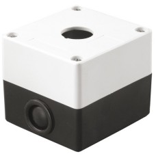 Корпус КП101 для кнопок 1 место белый (BKP10-1-K01). Корпус для кнопочных постов. IEK