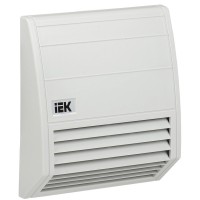 Фильтр c защитным кожухом 125x125 мм (YCE-EF-055-55). Фильтр c защитным кожухом для вентилятора 55м3/час. IEK