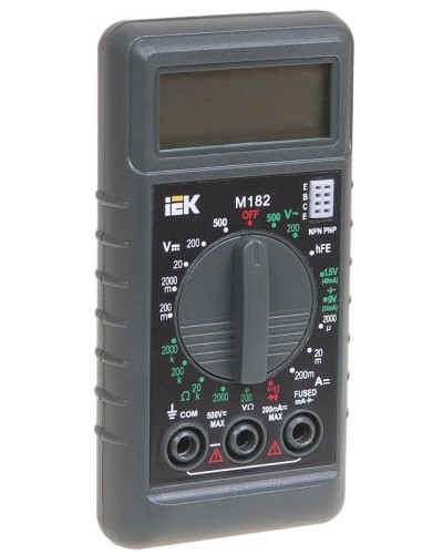 Мультиметр цифровой Compact M182 (TMD-1S-182). Мультиметр цифровой. IEK в Томске