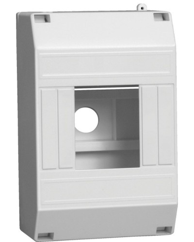 Корпус пластиковый КМПн 1/4 IP20 белый (MKP31-N-04-30-135). Щиток модульный без дверцы, настенный. IEK в Томске