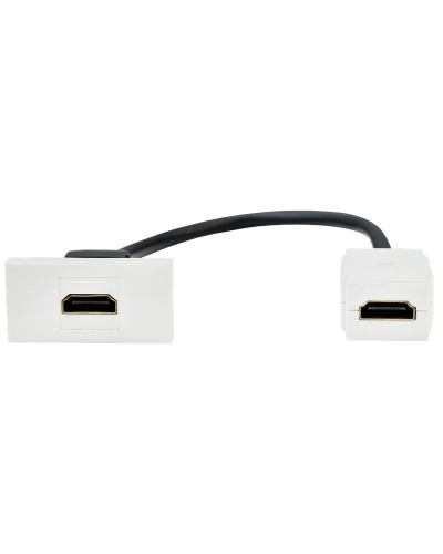 Розетка HDMI M/M PRIMER РКМ-10-00-П белый IEK (PR-KK40D-RH-0-1-K01). Розетка HDMI. IEK в Томске
