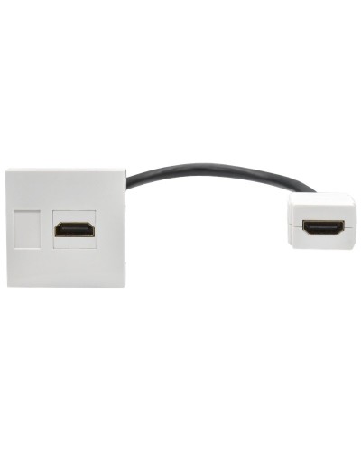 Розетка HDMI M/M PRIMER РКМ-20-10-П белый IEK (PR-KK40D-RH-0-2-K01). Розетка HDMI. IEK в Томске