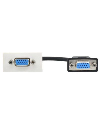 Розетка VGA M/M PRIMER РКМ-20-20-П белый IEK (PR-KK40D-RV-0-2-K01). Розетка. IEK в Томске