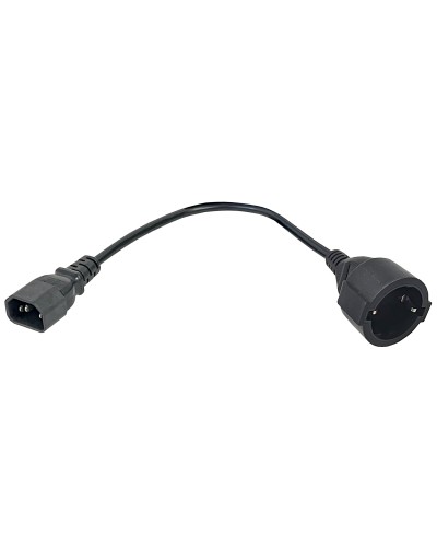 PC-C14D-10CM. Адаптер C14-Schuko. ITK в Томске
