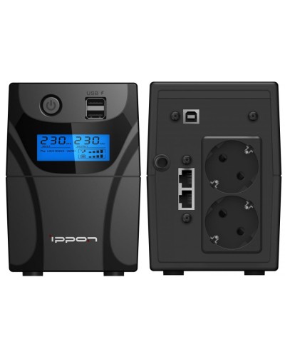 Ippon Back Power Pro II 850 Euro (1005575). Источник бесперебойного питания. Ippon в Томске