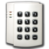 Matrix-VII (мод. EH Keys) светлый (Matrix-IV-EH Keys). Считыватель proxi-карт со встроенной клавиатурой. IronLogic