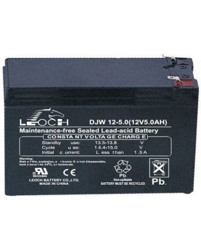 LEOCH DJW 12-5,0. Аккумулятор герметичный свинцово-кислотный. LEOCH в Томске