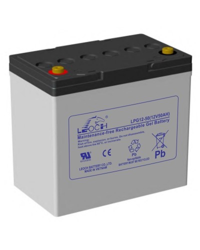 LEOCH LPG 12-50. Аккумулятор герметичный свинцово-кислотный. LEOCH в Томске