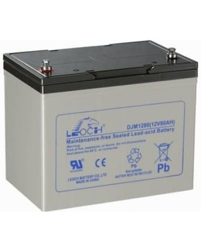 LEOCH DJM 1280. Аккумулятор герметичный свинцово-кислотный. LEOCH в Томске