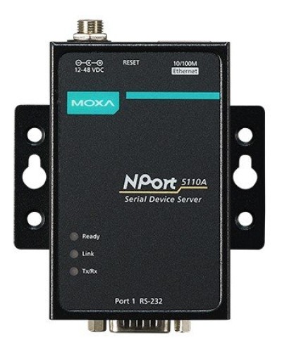 NPort 5110A. 1-портовый асинхронный сервер. MOXA в Томске
