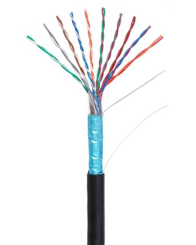 F/UTP 10pair, Cat5, Out, PE (EC-UF010-5-PE-BK-3). Кабель «витая пара» (LAN) для структурированных систем связи. NETLAN в Томске