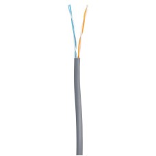 U/UTP 2pair, Cat5, In, PVC (EC-UU002-5-PVC-GY-1). Кабель «витая пара» (LAN) для структурированных систем связи. NETLAN