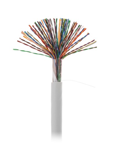 U/UTP 50pair, Cat5, In, PVC (EC-UU050-5-PVC-GY-3). Кабель «витая пара» (LAN) для структурированных систем связи. NETLAN в Томске