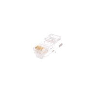 UEC-UP8P8C-UD-003-TR-100 (100шт). Разъем RJ-45. NETLAN