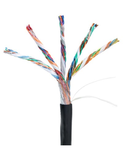 U/UTP 25pair, Cat5, Out, PE (EC-UU025-5-PE-BK-3). Кабель «витая пара» (LAN) для структурированных систем связи. NETLAN в Томске